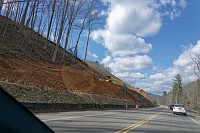 Ongoing construction on Rt58, Suart to Lovers Leap